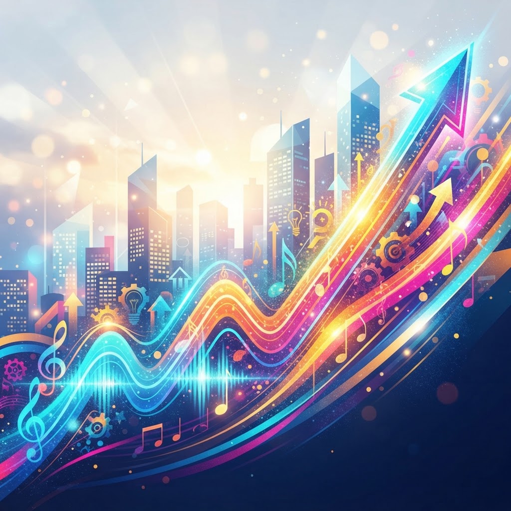 Bright Future Upbeat Corporate