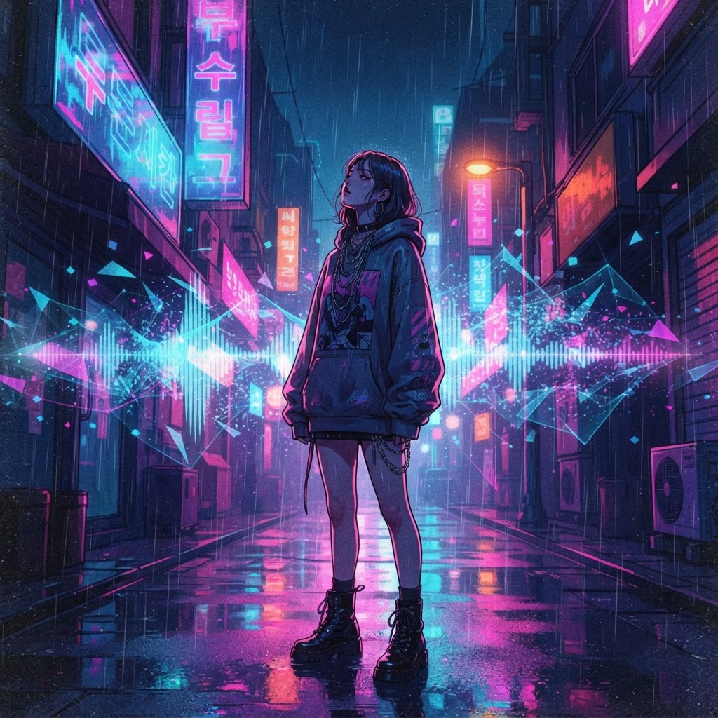 Echoes in the Neon Rain