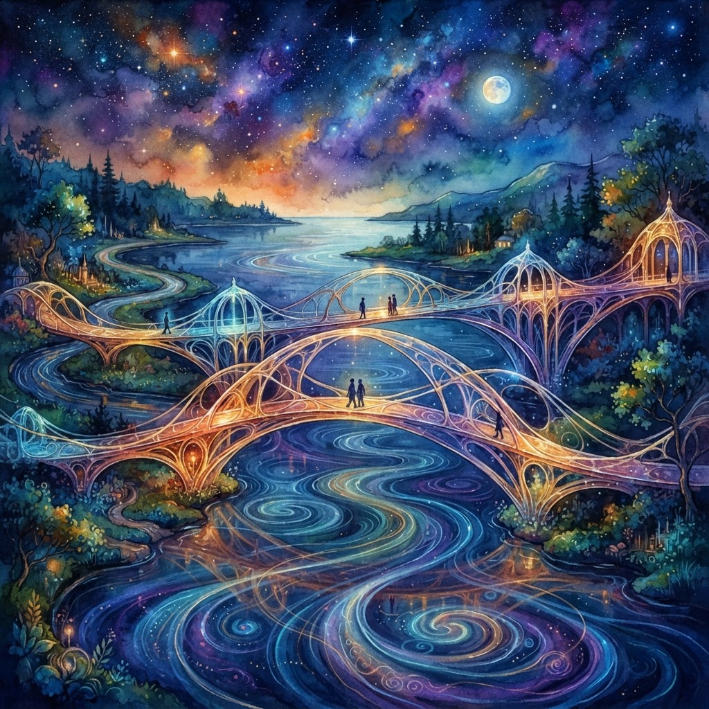Glass Bridges Over Silent Currents