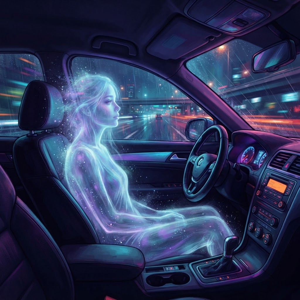 Ghost In The Passenger Seat