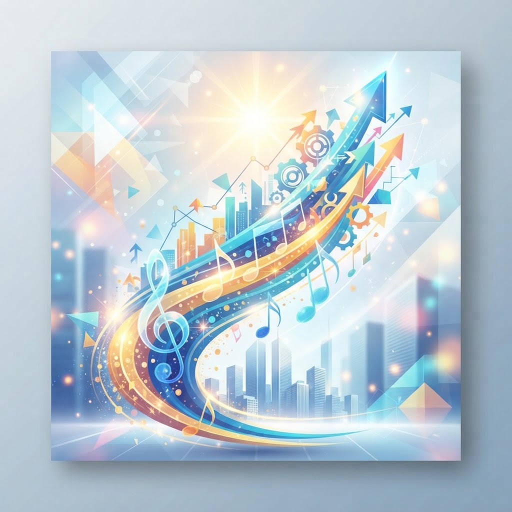 Bright Future Upbeat Corporate