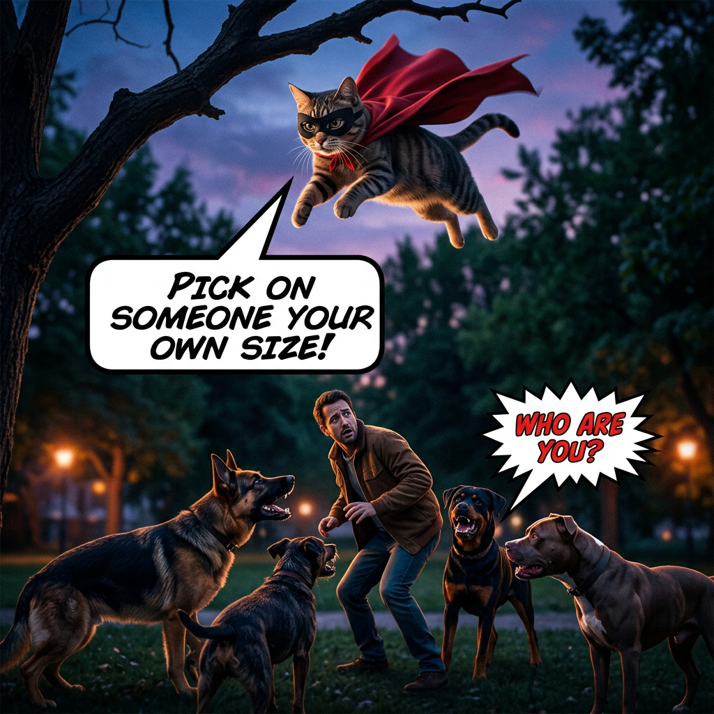 Night Cat The Superhero