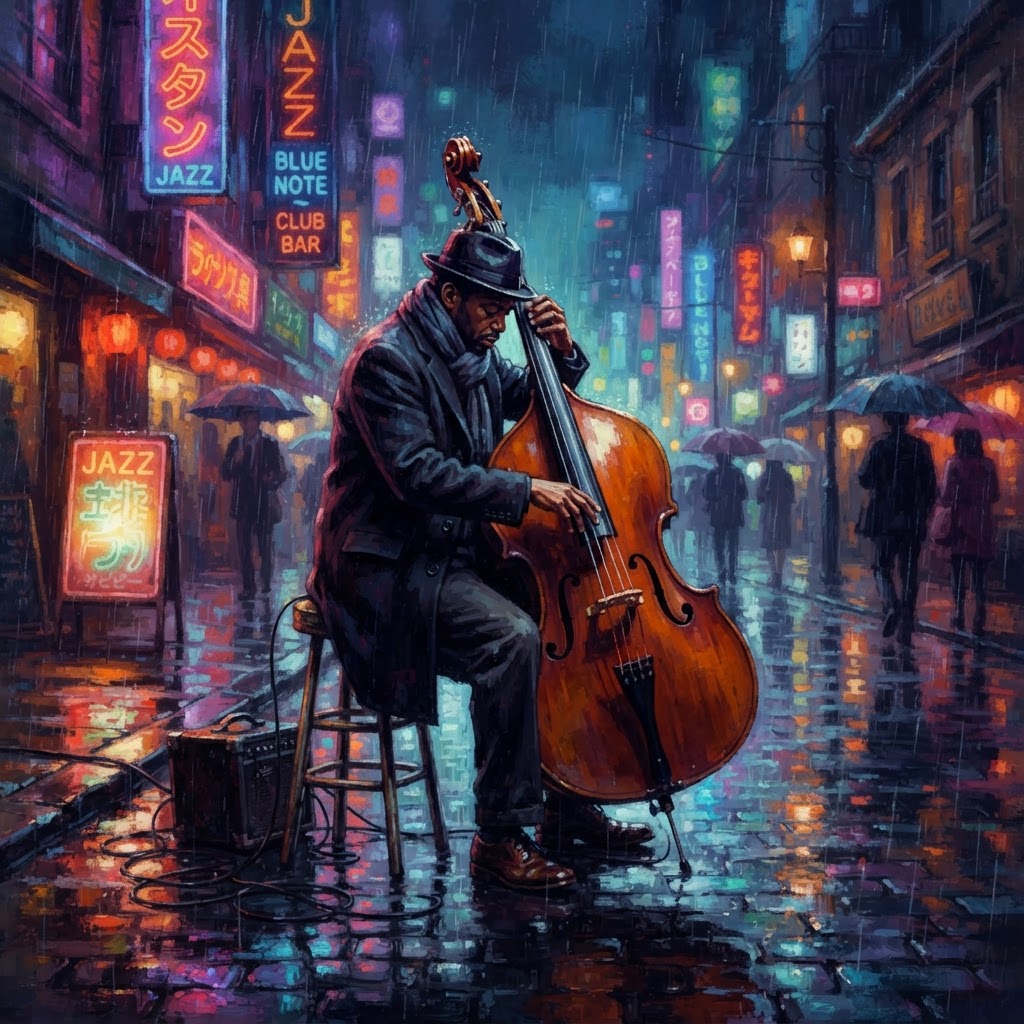 Echoes in the Neon Rain