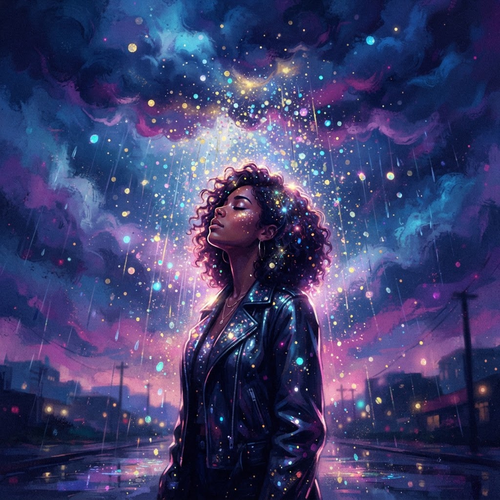 Glitter In The Rain Clouds