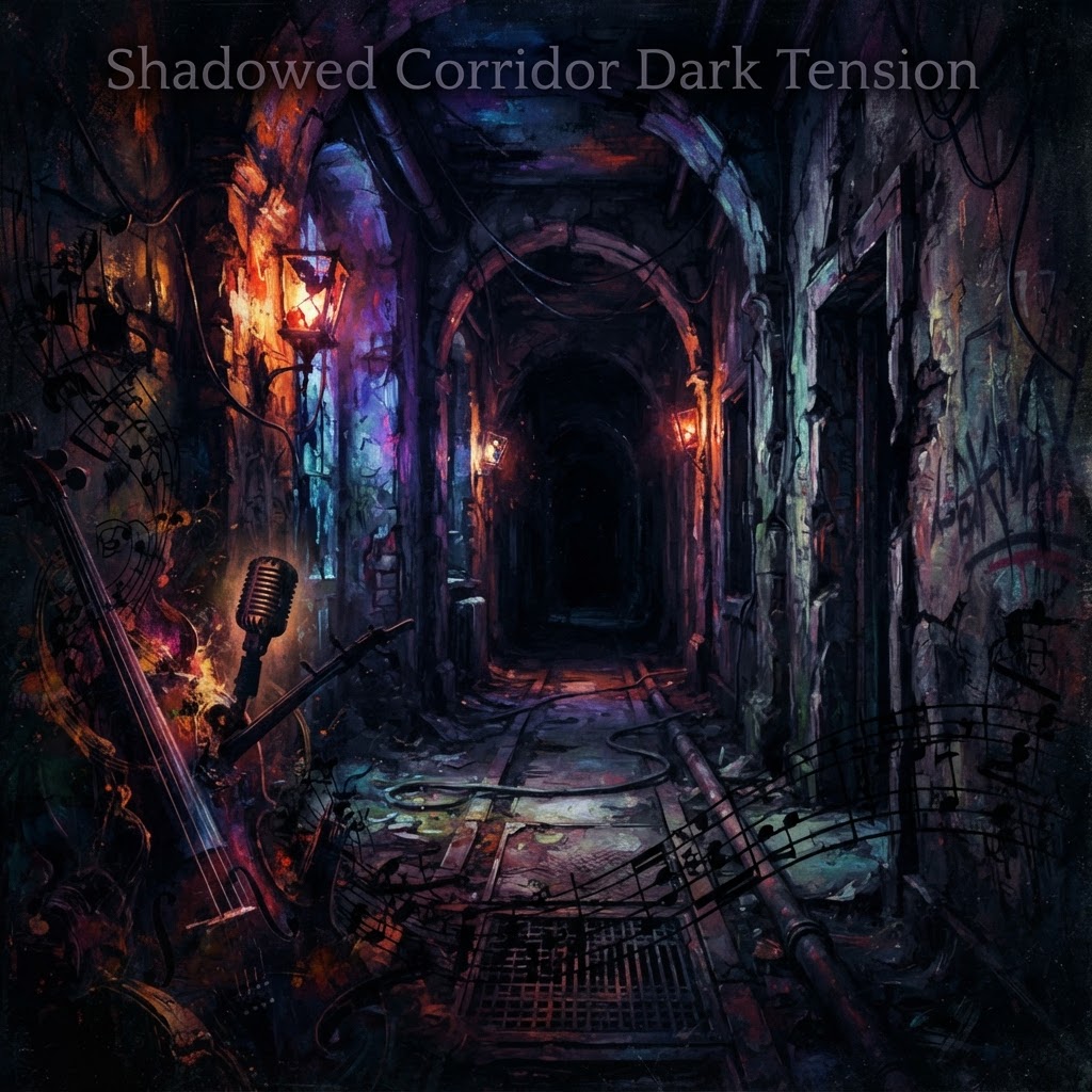 Shadowed Corridor Dark Tension