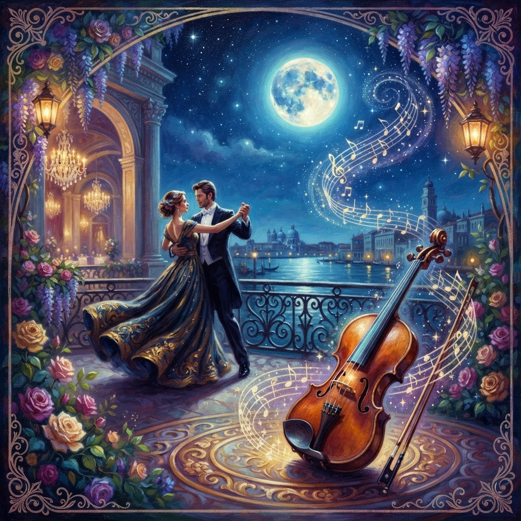 Elegant Moonlight Romantic Strings Waltz