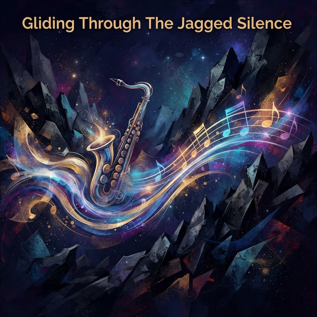 Gliding Through The Jagged Silence