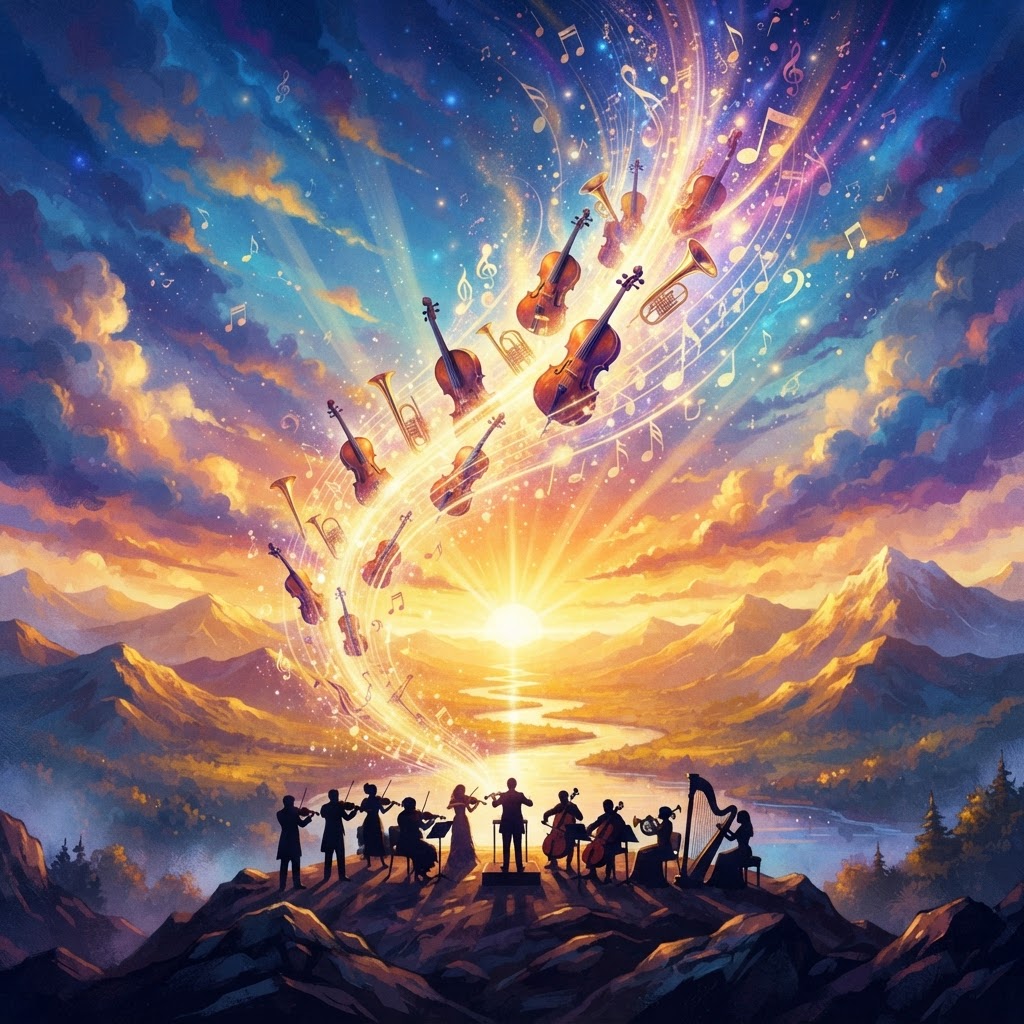 Radiant Horizons Orchestral Build