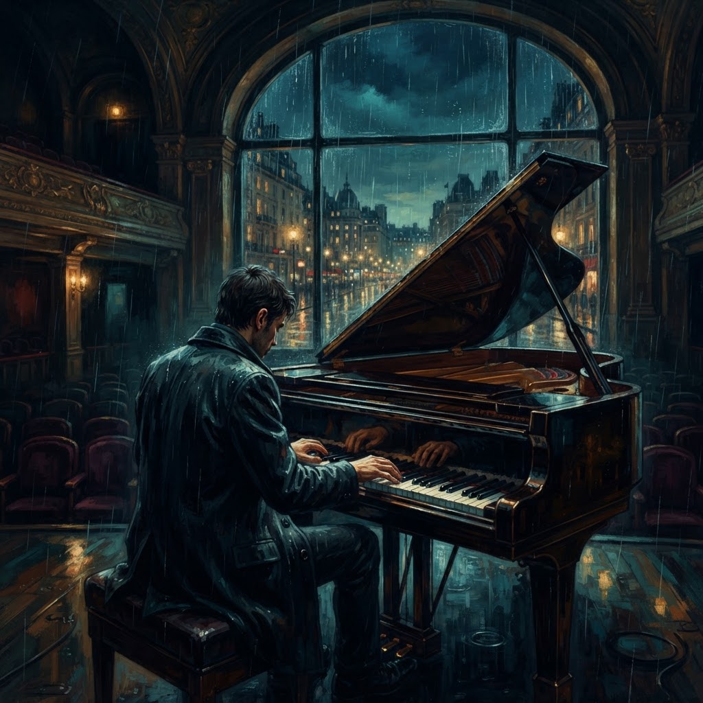 Melancholic Rain Cinematic Piano