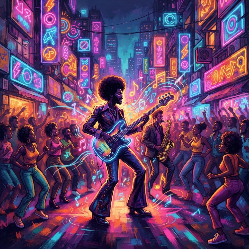 Funky Neon Street Groove