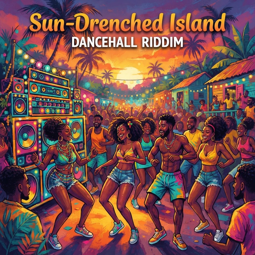Sun-Drenched Island Dancehall Riddim