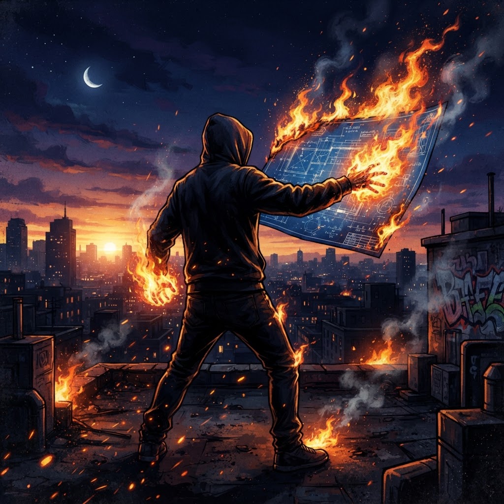 Burning The Blueprint Before Dawn 1