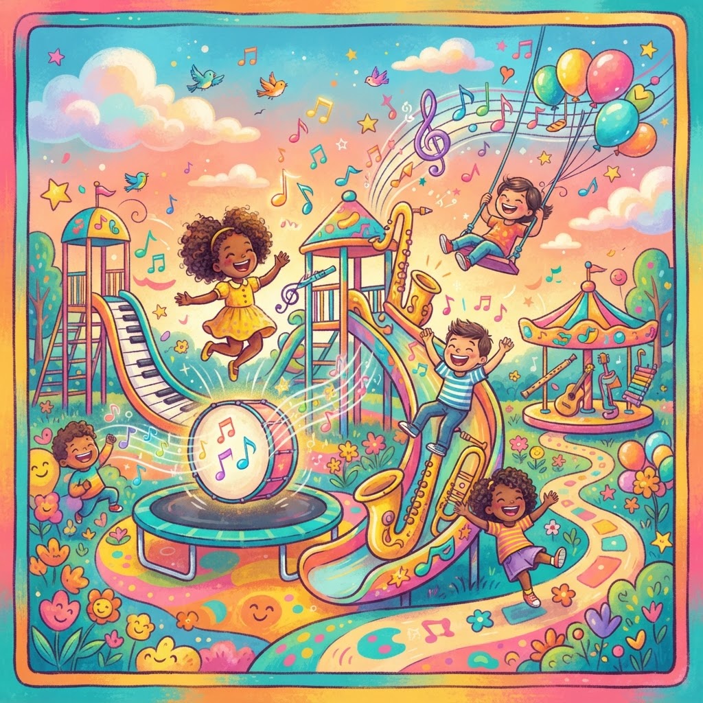 Bouncy Playground Whimsical Adventure