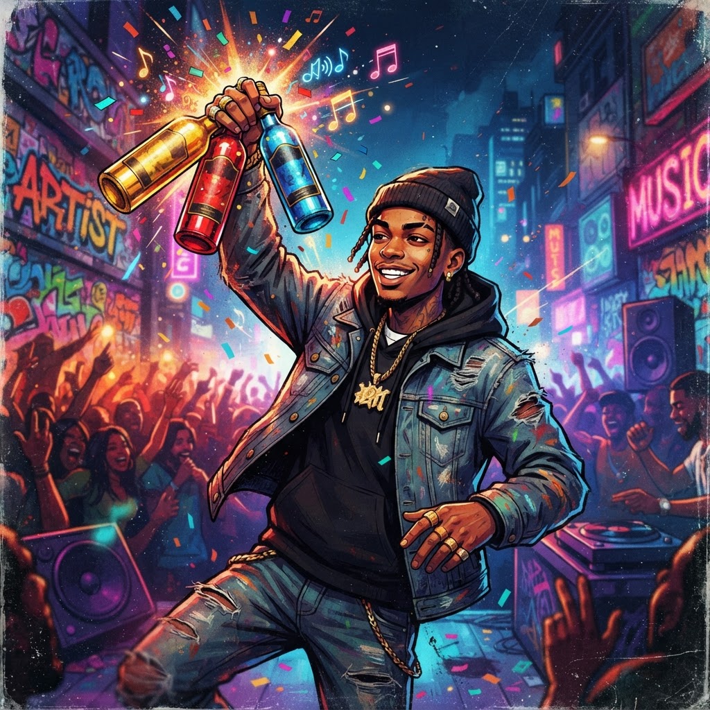 "I GOT THEM BOTTLES YO!"