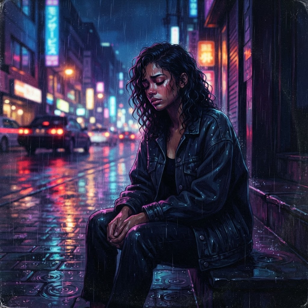 Midnight Echoes In The Rain