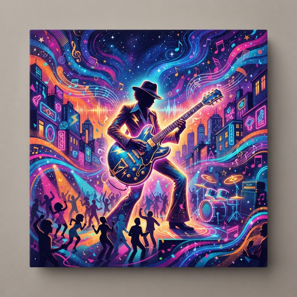 Electric Midnight Funk Groove