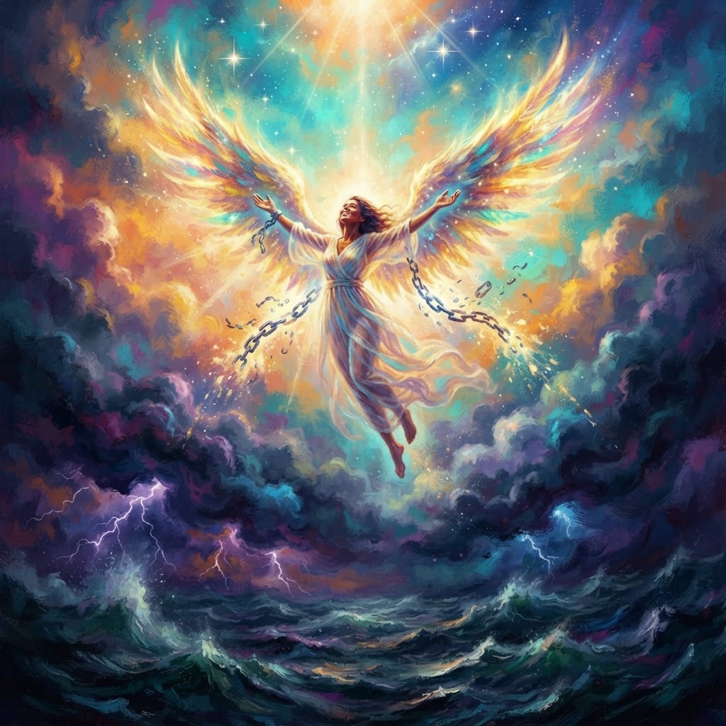 Unbound Wings Above The Storm
