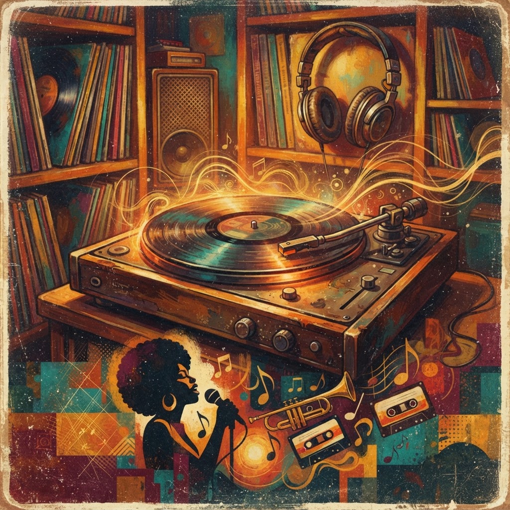 Dusty Vinyl Vintage Soul Groove