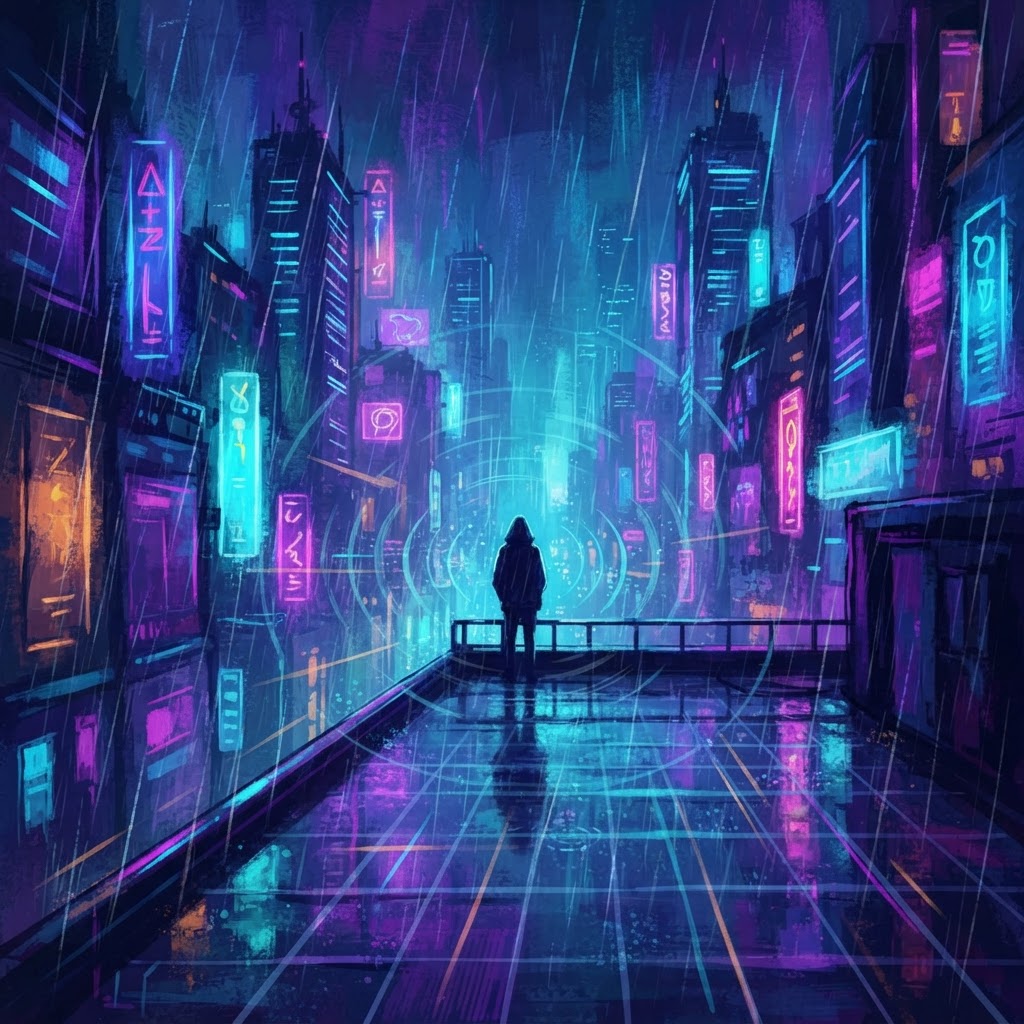 Echoes In The Neon Rain