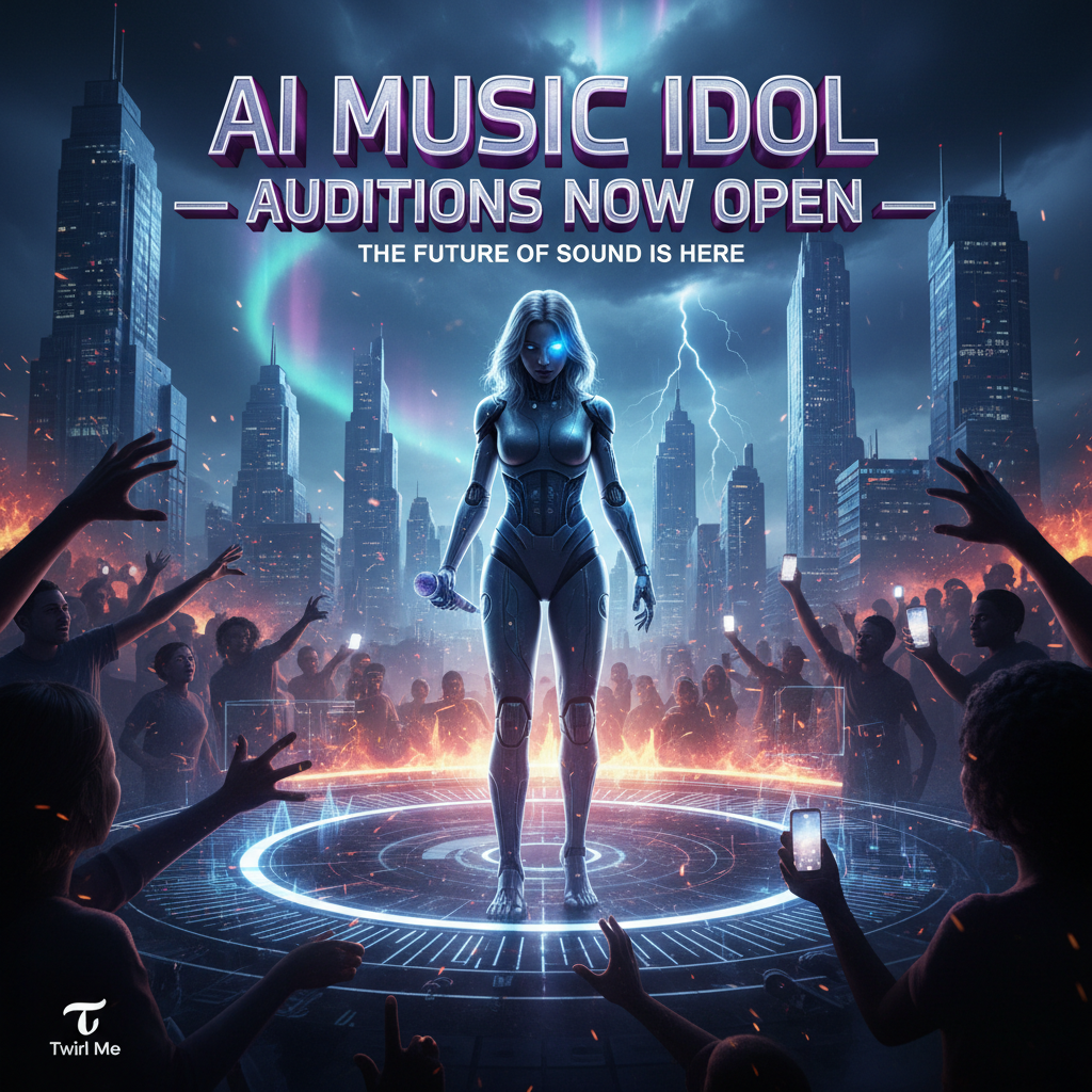 AI MUSIC IDOL — AUDITIONS NOW OPEN