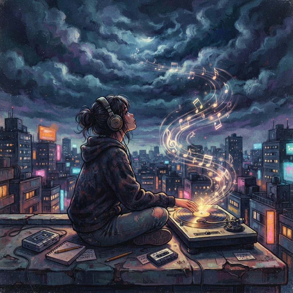 Spinning Under Heavy Skies