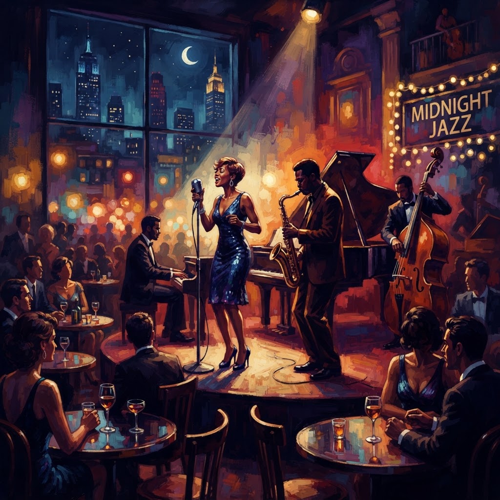 Midnight City Mellow Jazz Lounge