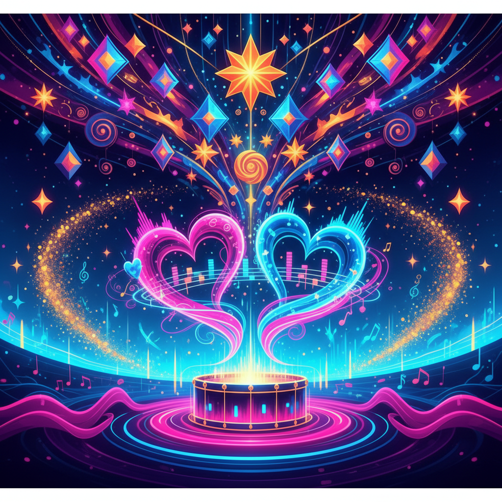 Dancing Hearts Under Stars