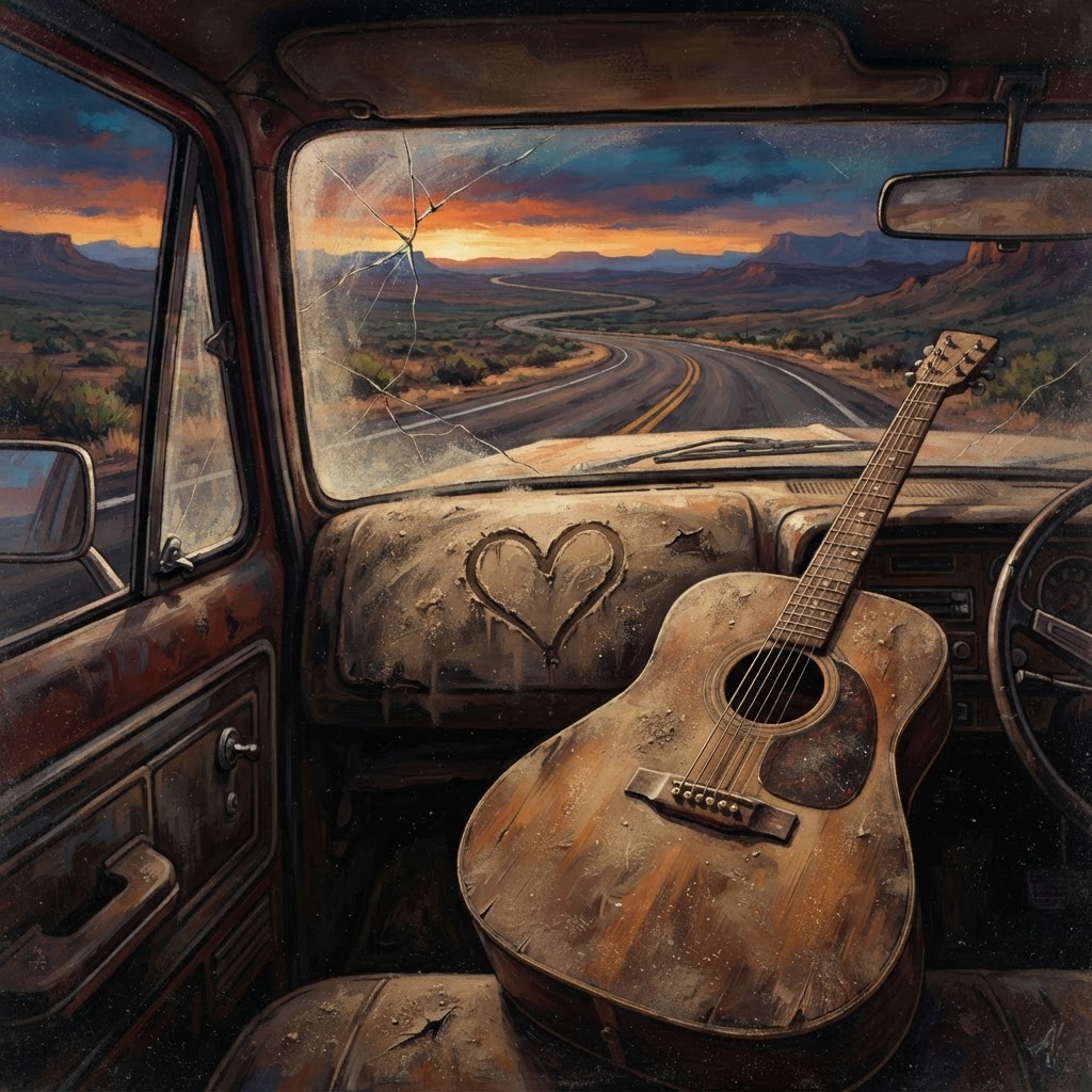 Dust On The Dashboard Heart
