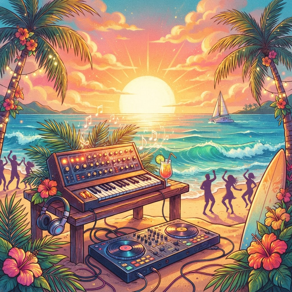 Sun-Drenched Tropical House Groove