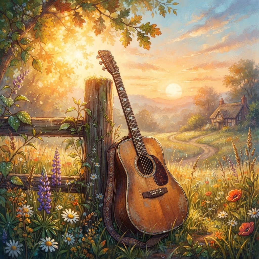 Gentle Morning Sunlight Acoustic Folk