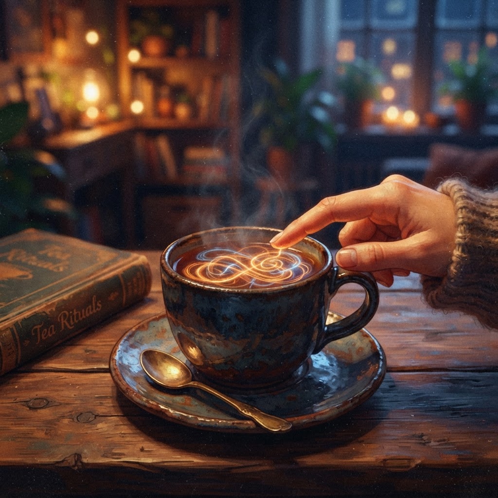 Tracing Patterns In Cooling Tea