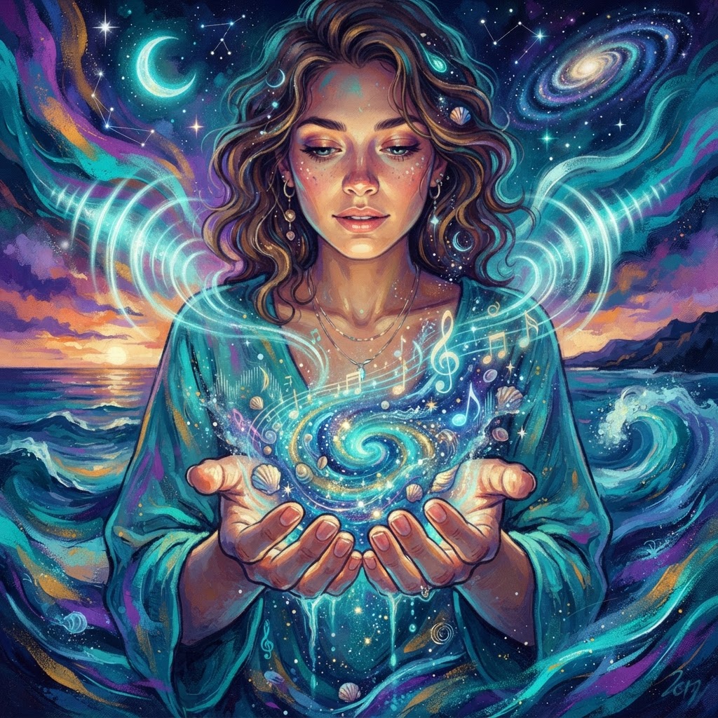 Saltwater Echoes In My Palms