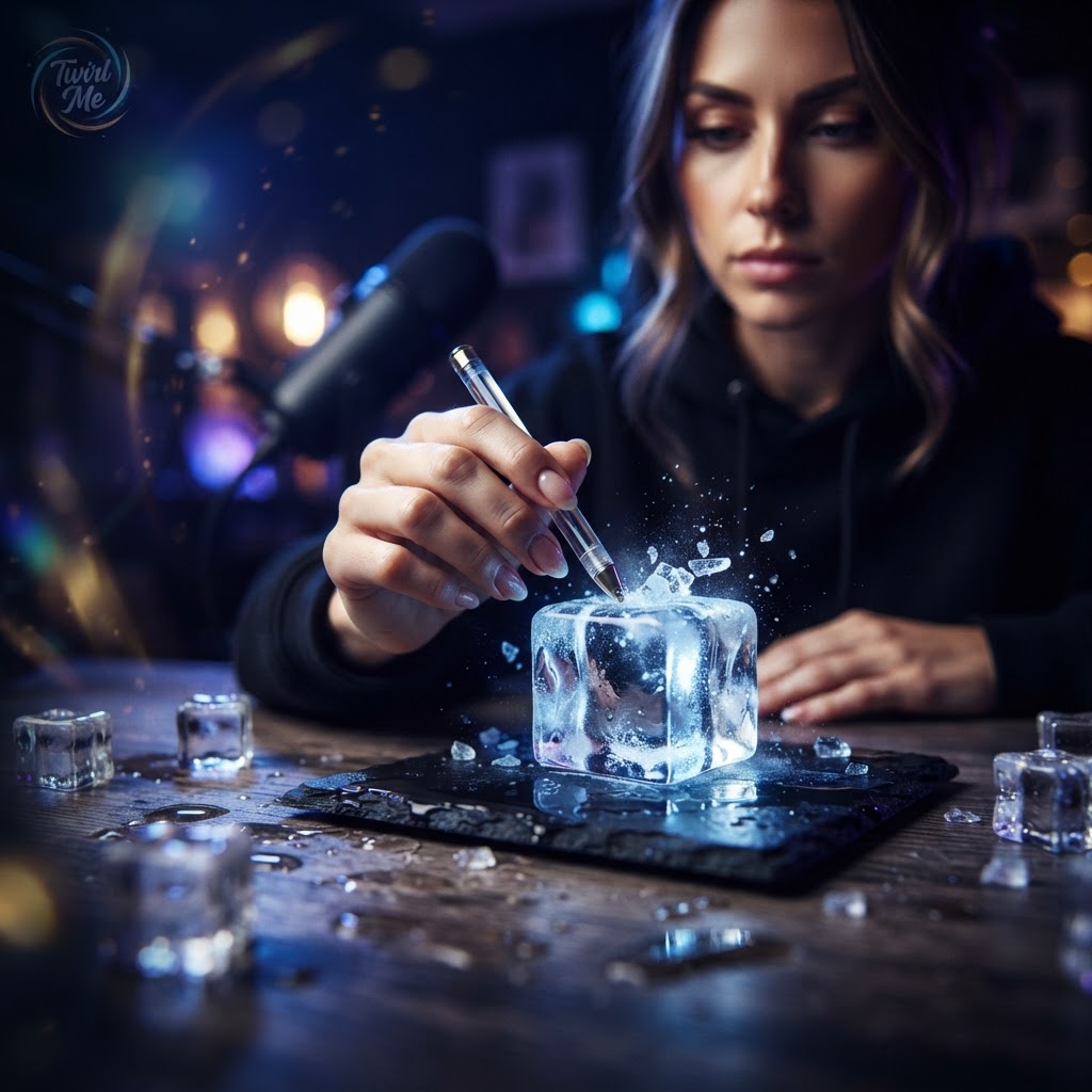 Crystal Ice Cube Tapping