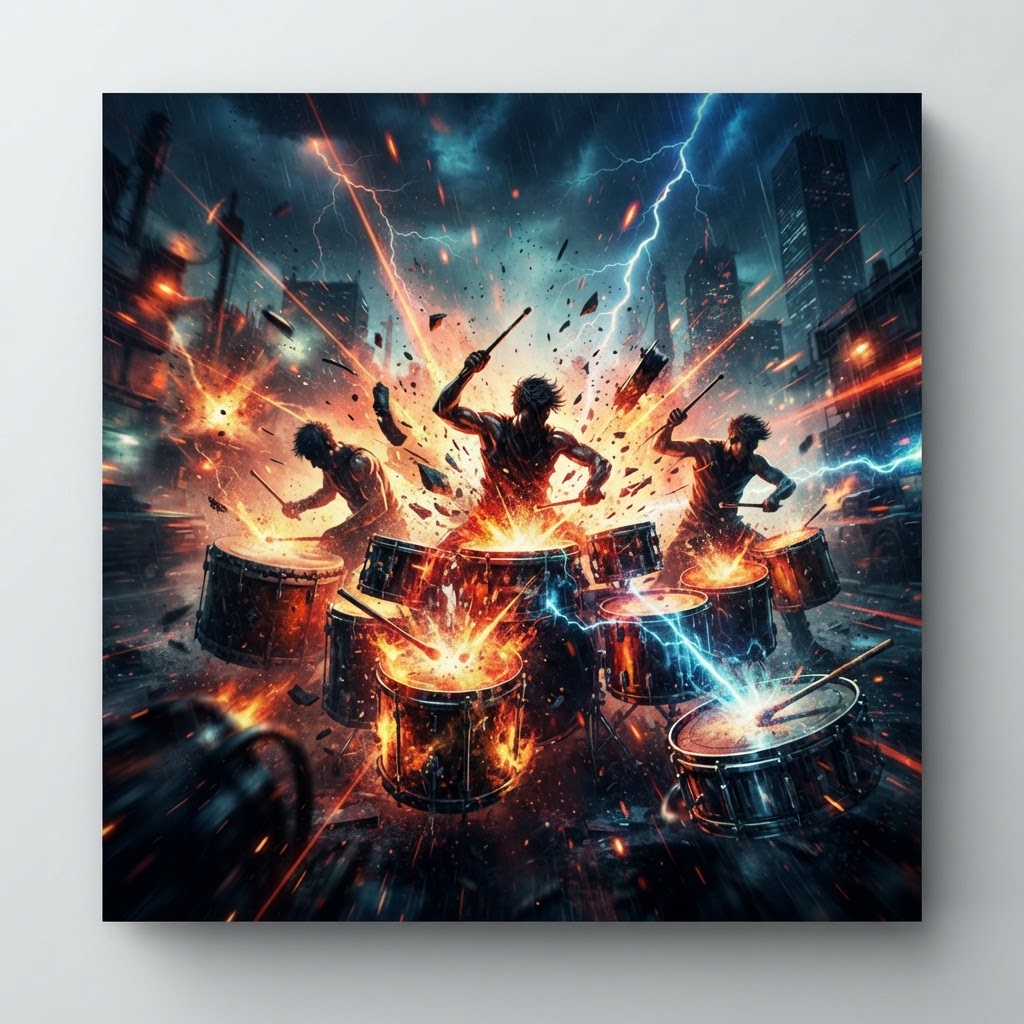 High Octane Cinematic Action Percussion