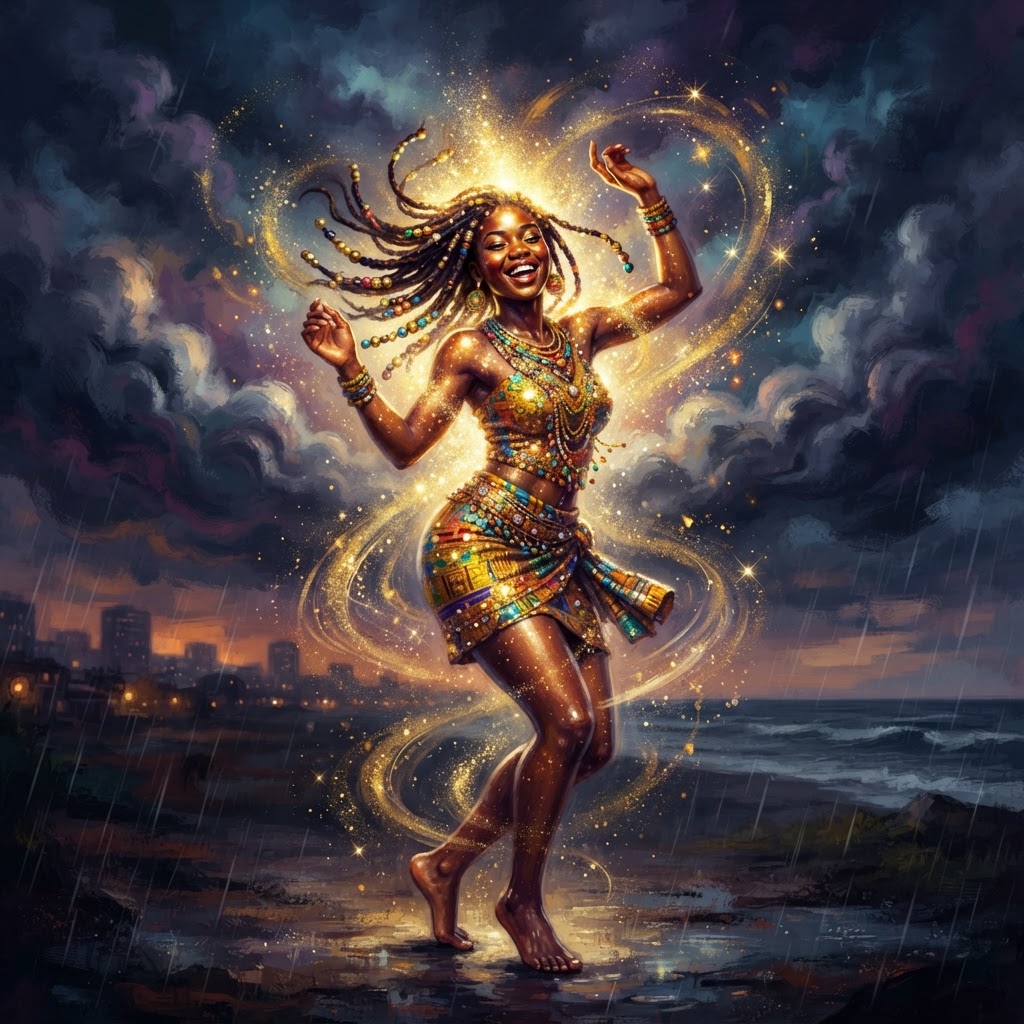 Glitter Under Heavy Clouds