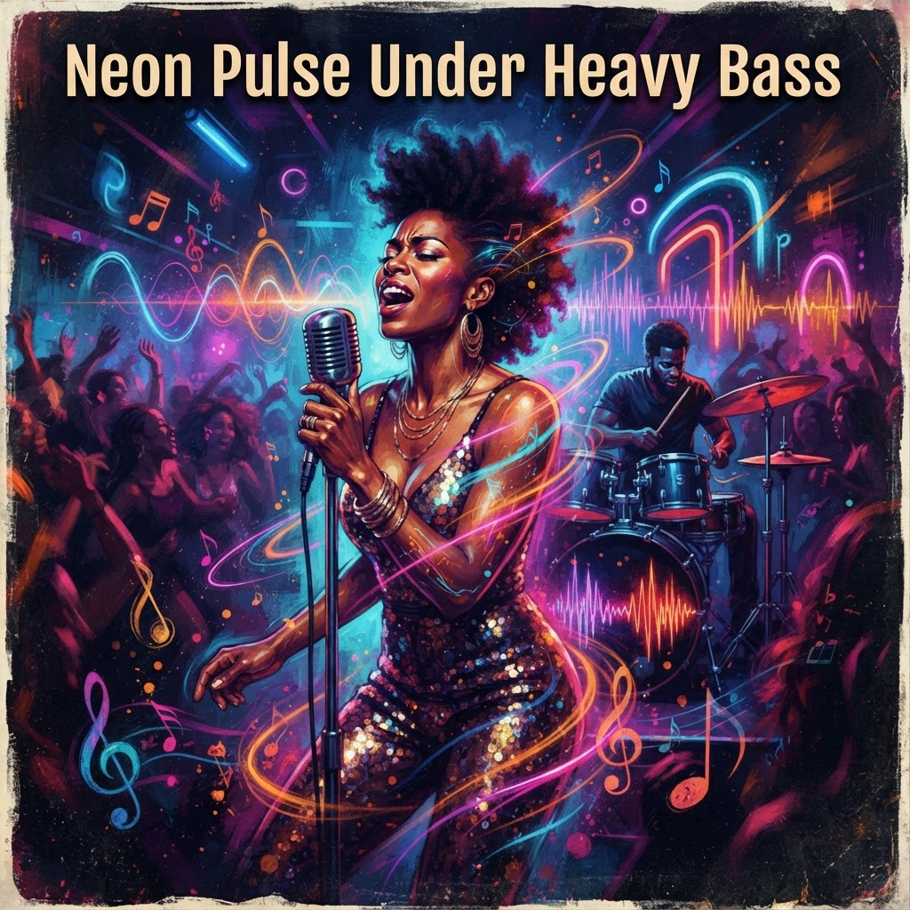 Neon Pulse Under Heavy Bass