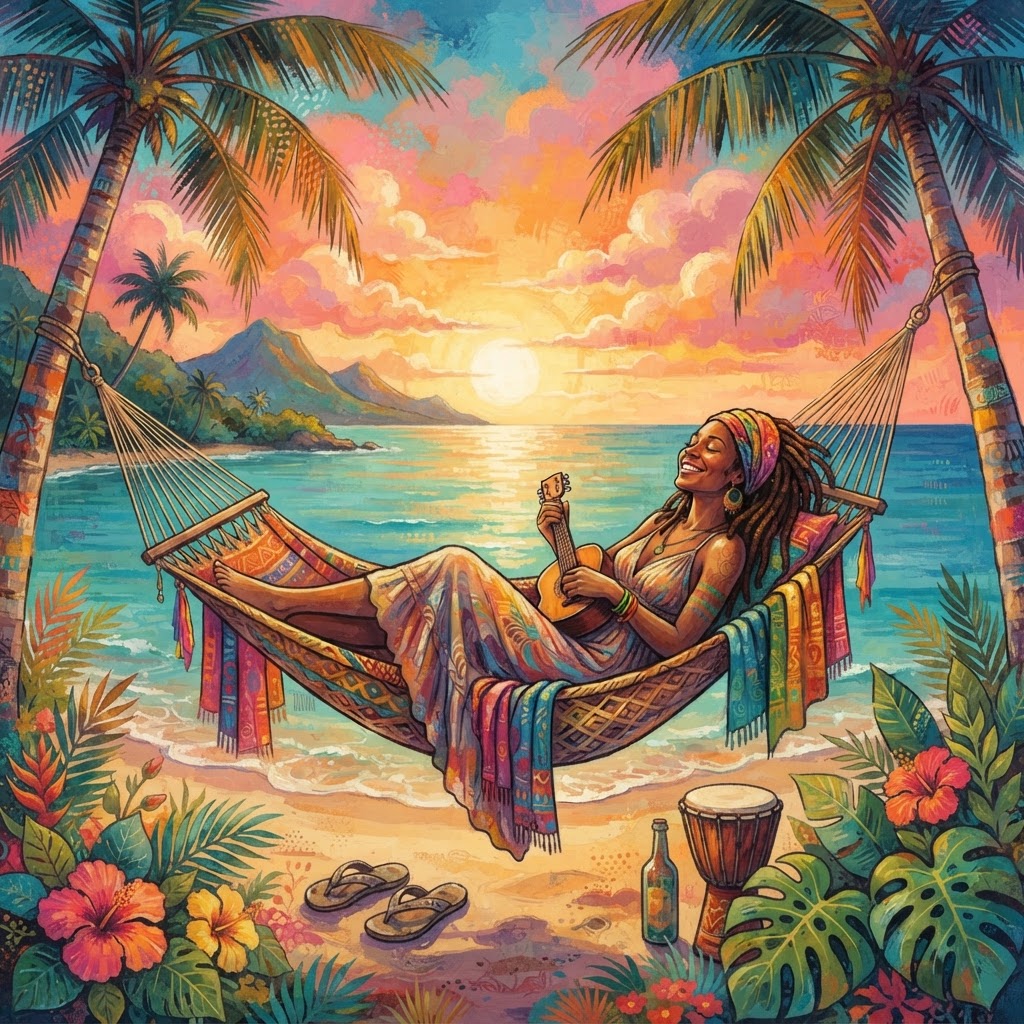Sun-Drenched Island Reggae Chill