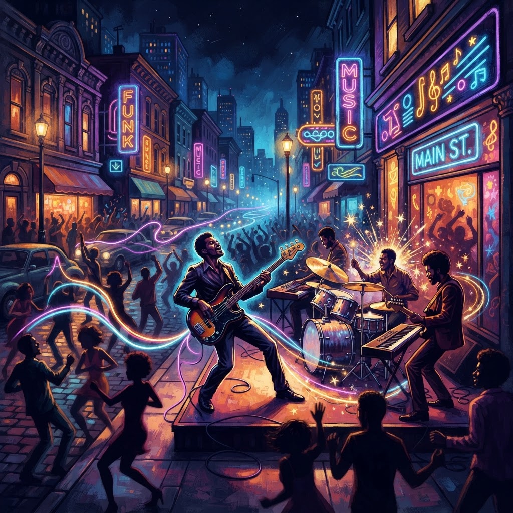 Midnight Echoes on Main Street