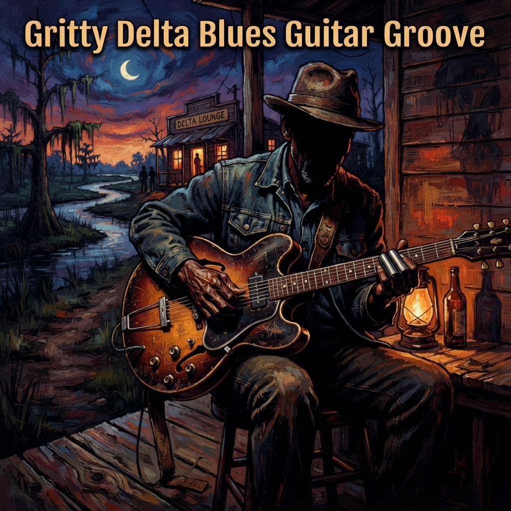 Gritty Delta Blues Guitar Groove