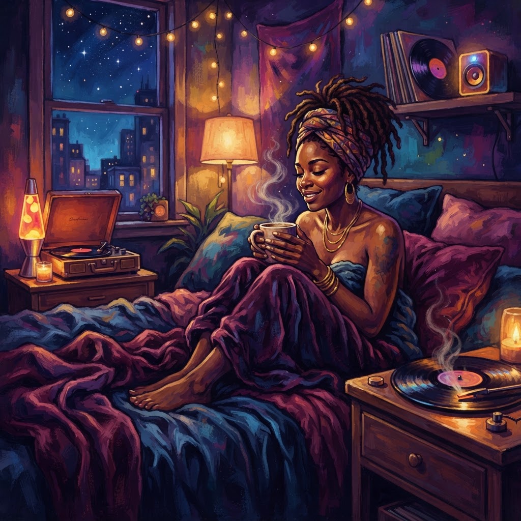 Midnight Coffee and Velvet Sheets
