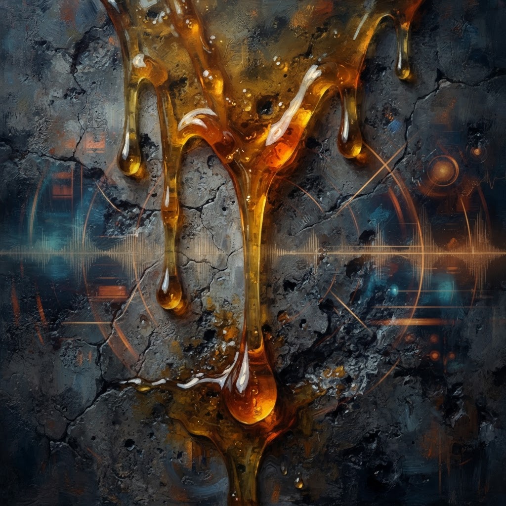 Honey Drip On Cold Concrete