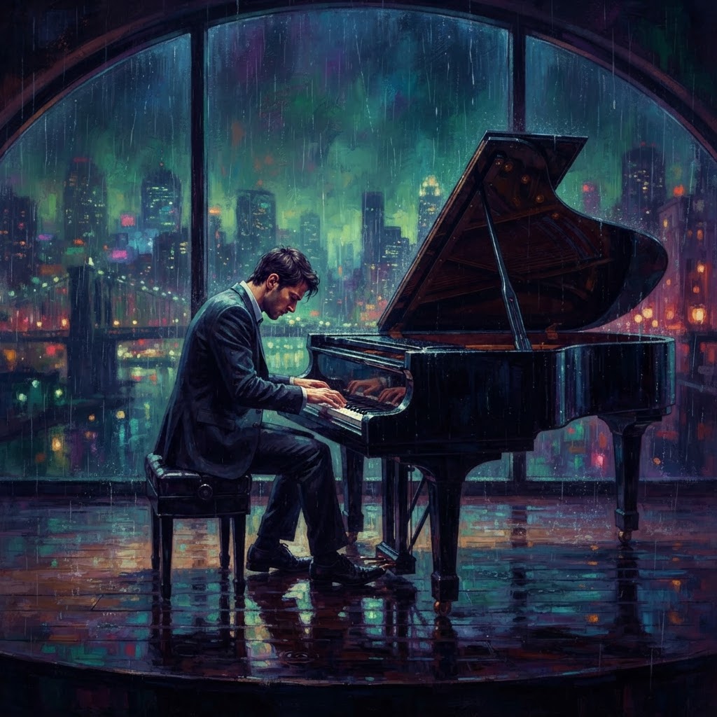 Melancholic Rain Cinematic Piano Solo
