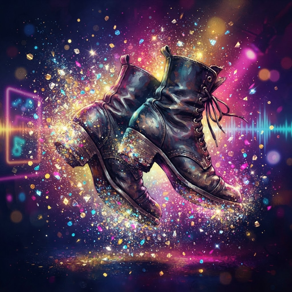 Diamond Dust On Raw Heels