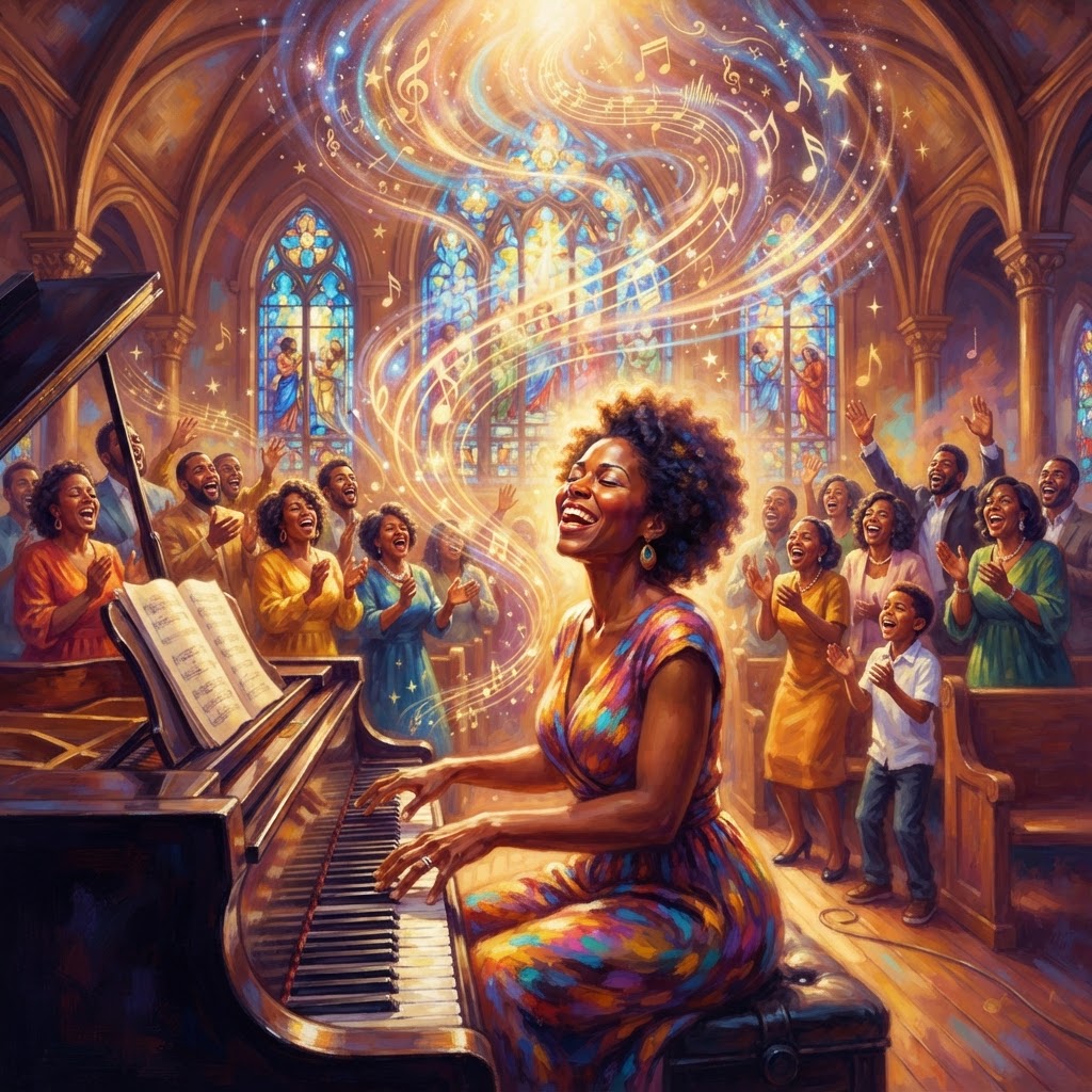 Gospel Uplifting Soulful Piano Anthem