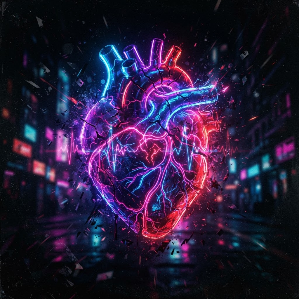 Neon Veins and Broken Hearts