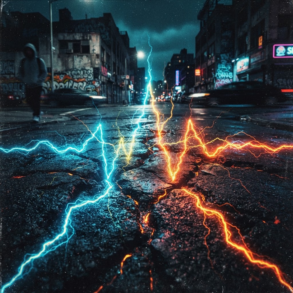 Voltage Spikes On Asphalt Veins
