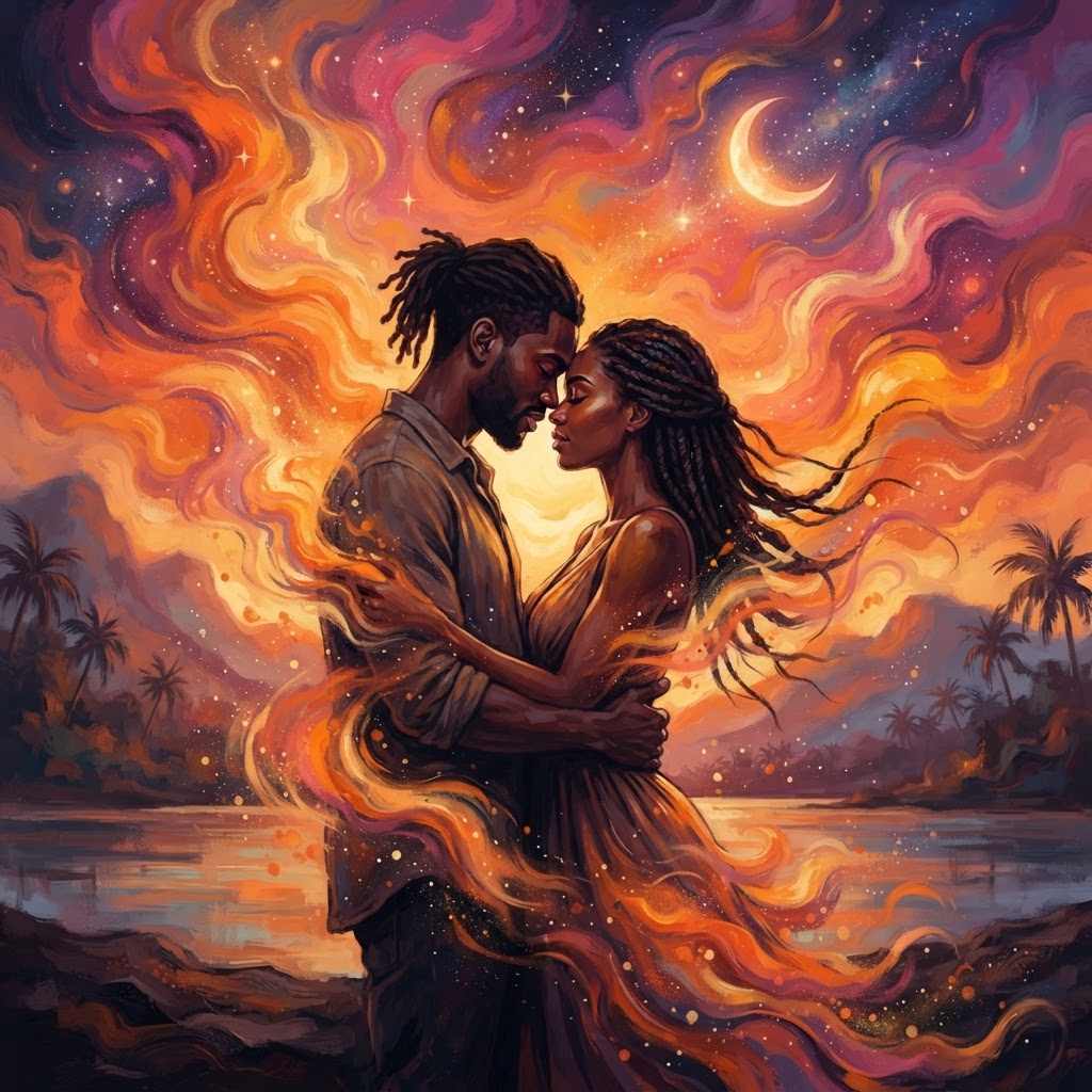 Melting Into Your Tangerine Sky