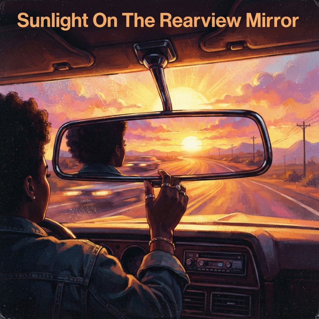 Sunlight On The Rearview Mirror