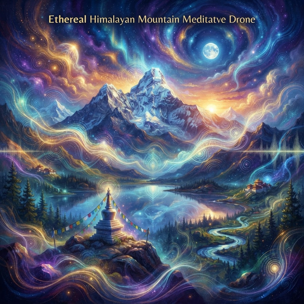 Ethereal Himalayan Mountain Meditative Drone