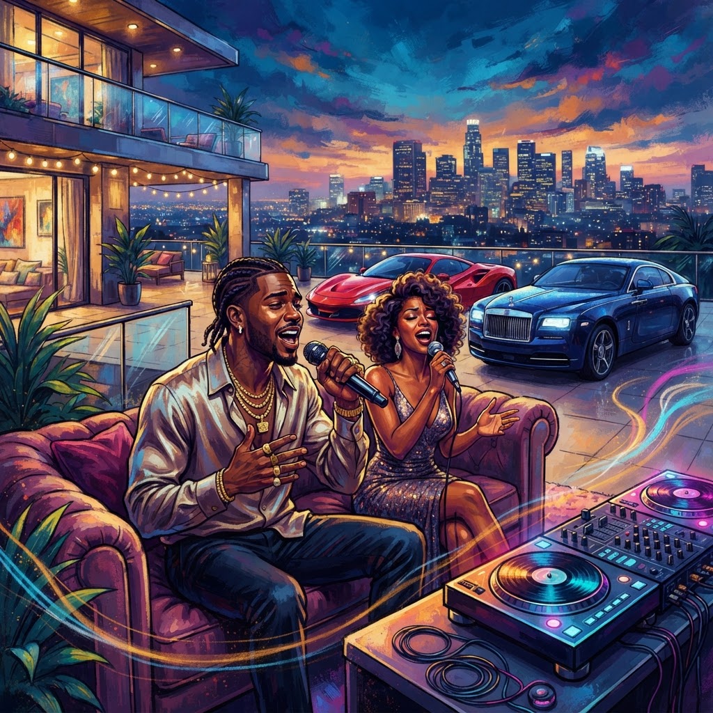 Living in Mansion and Driving Exotic Cars 